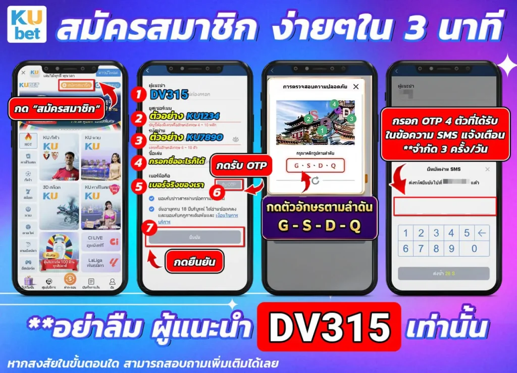 สมัคร KUBET